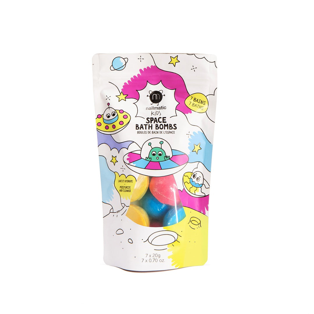 Nailmatic Kids - 7 SPACE BATH BOMBS
