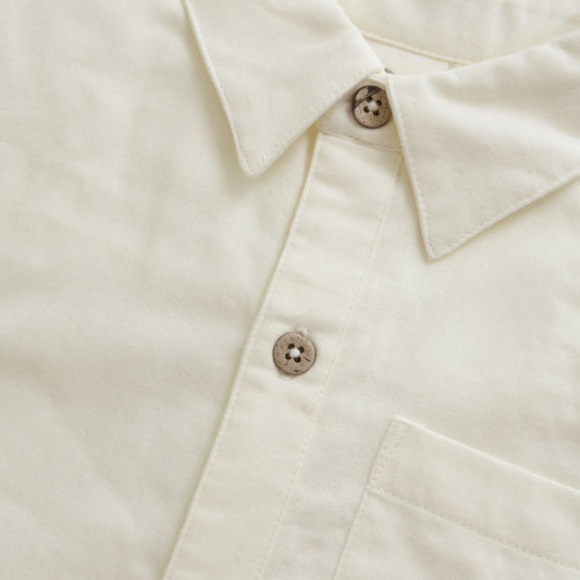 En Fant Shirt LS - Egret