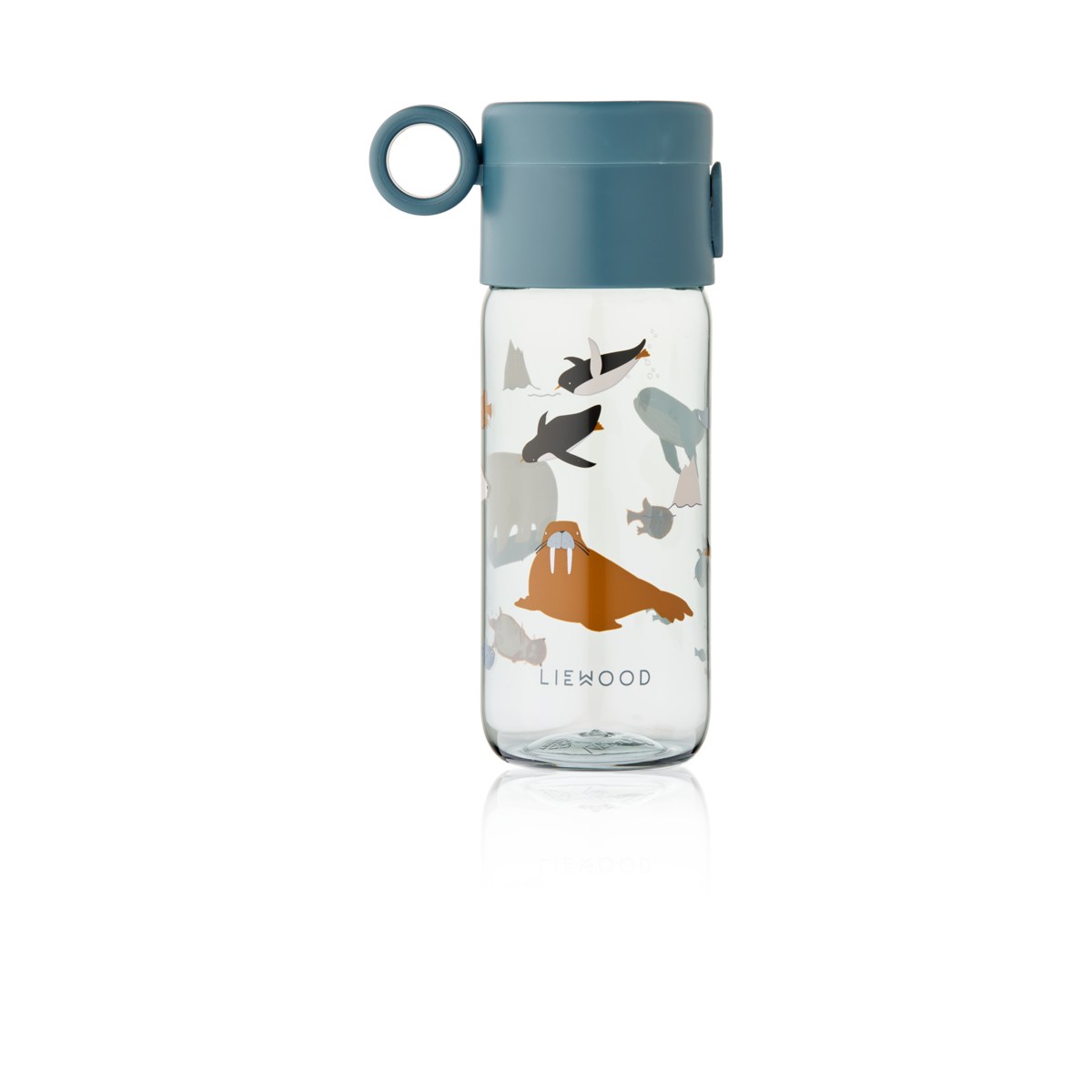 Liewood Clemence Tritan Bottle 350 ml - Arctic Sea / Ocean view