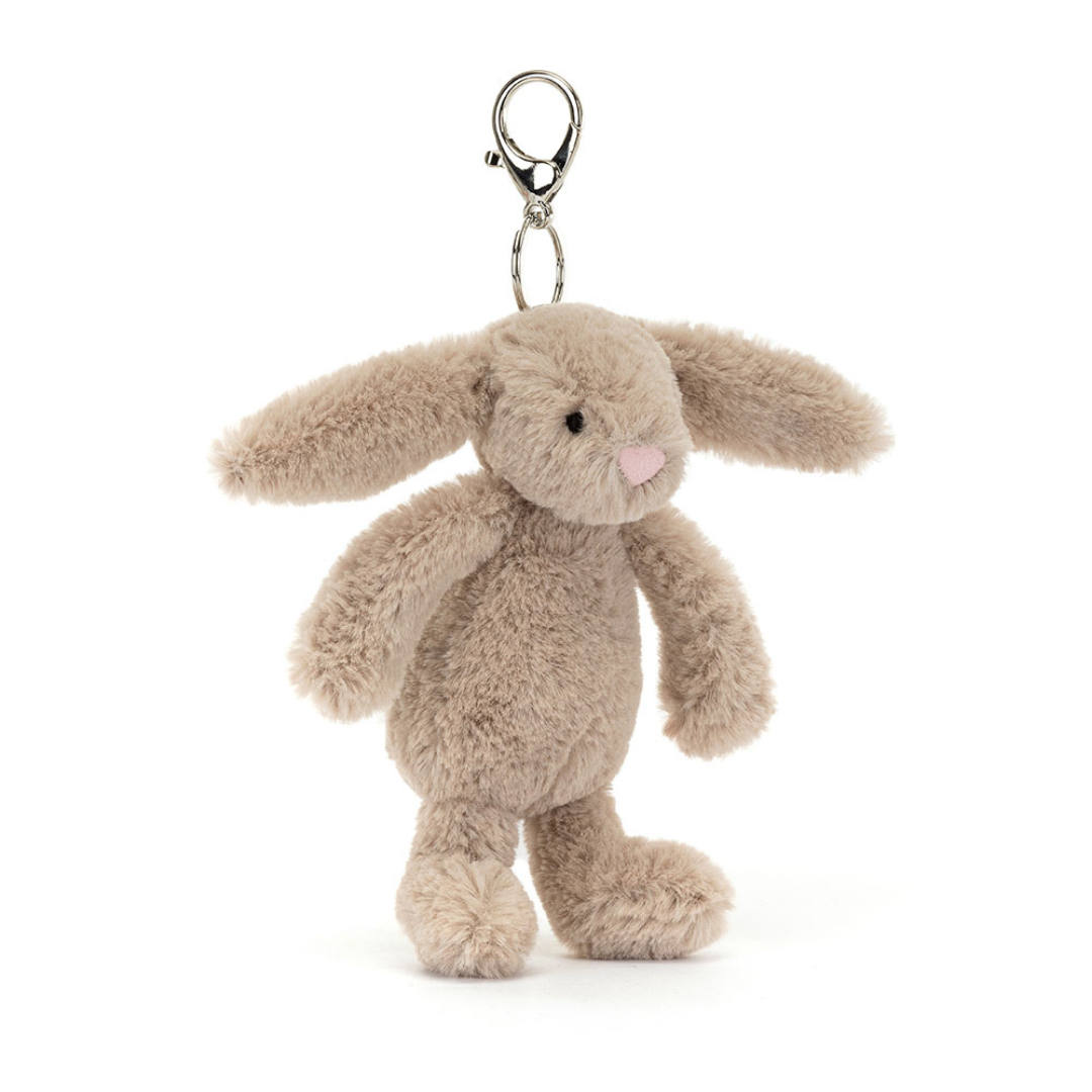 Jellycat - Bashful Beige Bunny Keychain