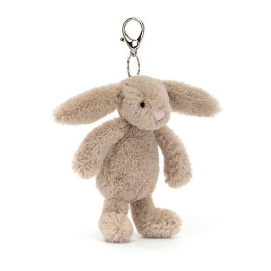 Jellycat - Bashful Beige Bunny Nyckelring