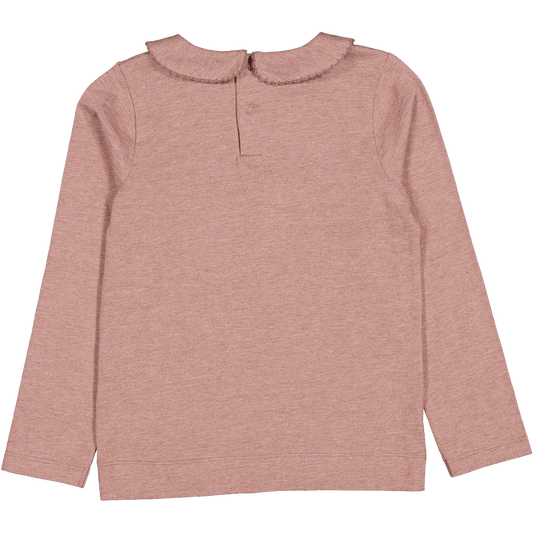 MarMar Copenhagen Taran Topp - Dusty Mauve Glitter