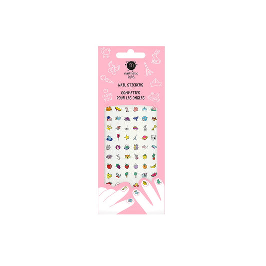 NAGELKLISTERMÄRKE FÖR BARN - Happy nails rose