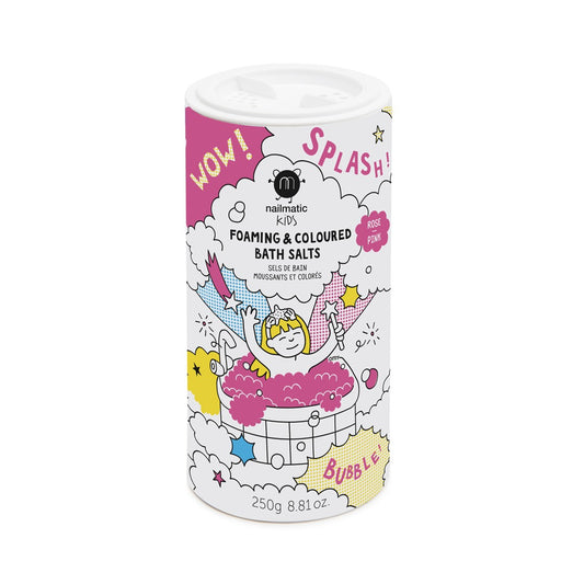 Nailmatic Kids - Rosa Skummande Badsalt