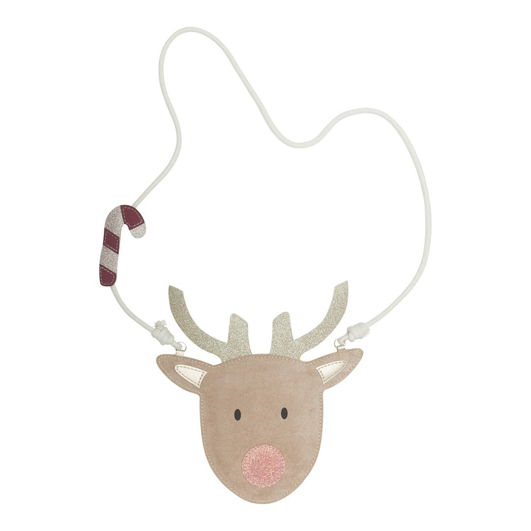 Mimi &amp; Lula Bag with Strap - Reindeer Christmas