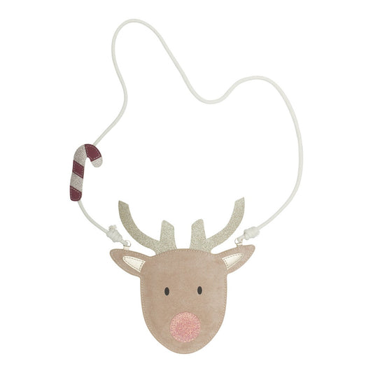 Mimi &amp; Lula Bag with Strap - Reindeer Christmas