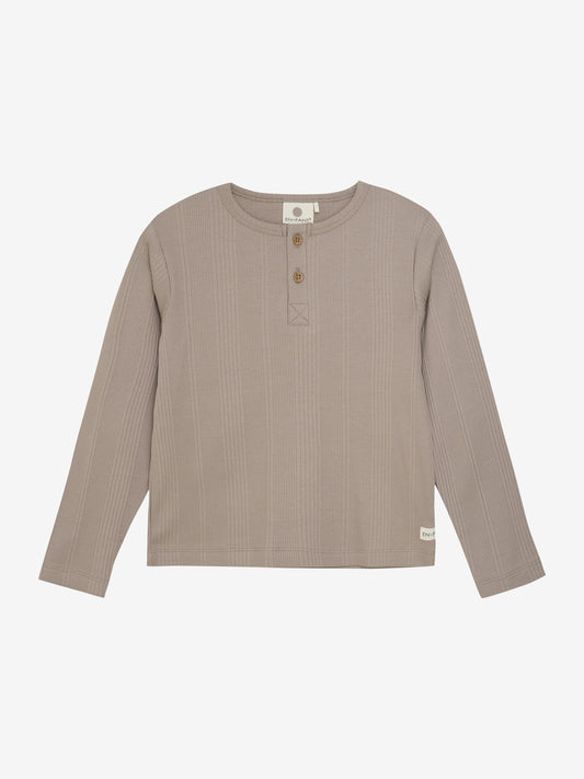 En Fant T-shirt LS Rib - Fungi