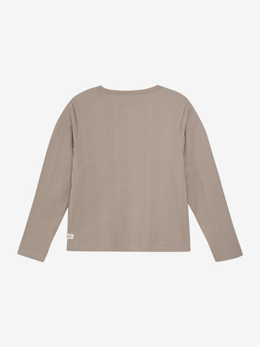 En Fant T-shirt LS Rib - Fungi