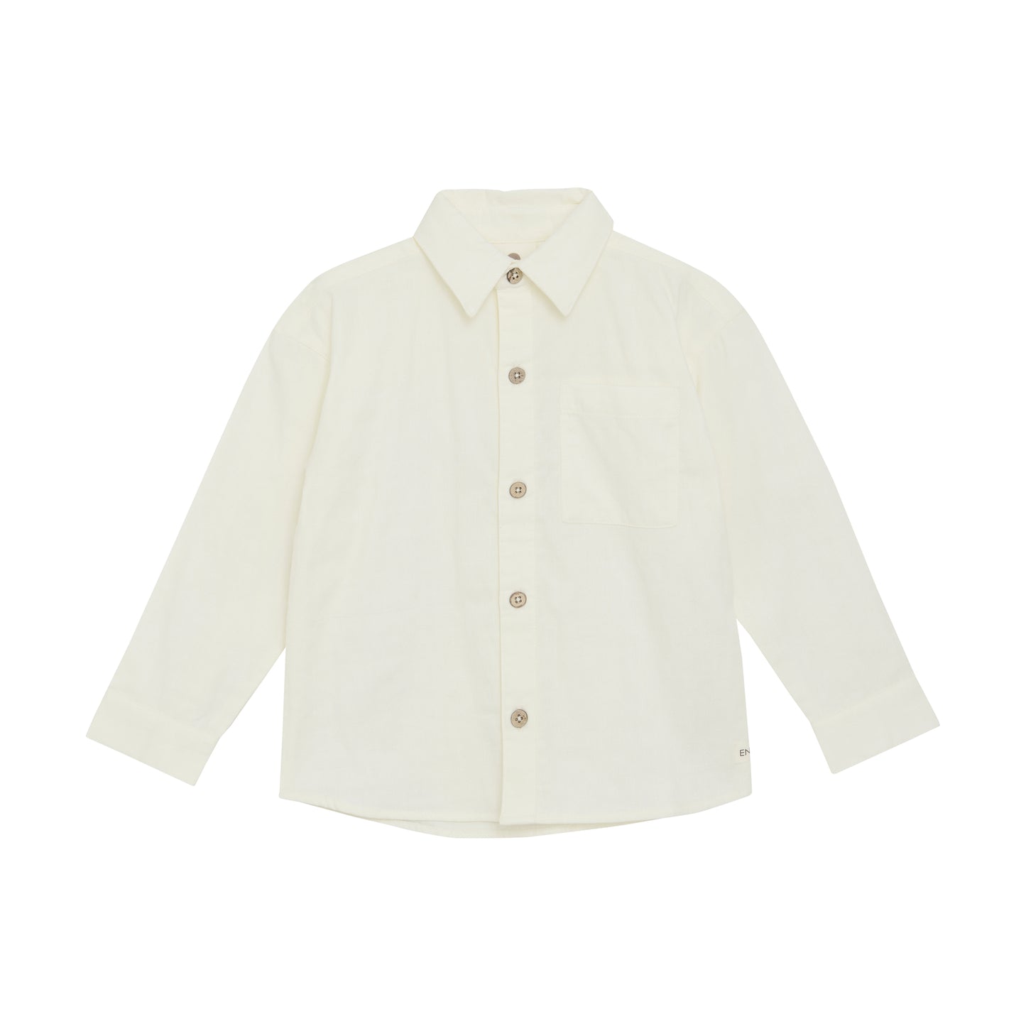 En Fant Shirt LS - Egret