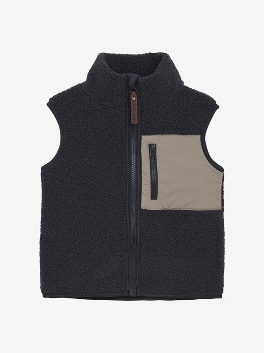 En Fant Waistcoat Teddy - Ebony