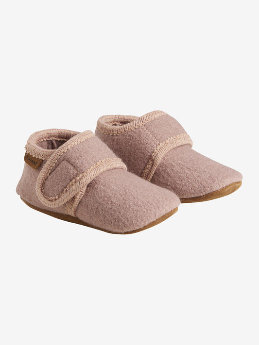 En Fant  Baby Wool slippers - Bark