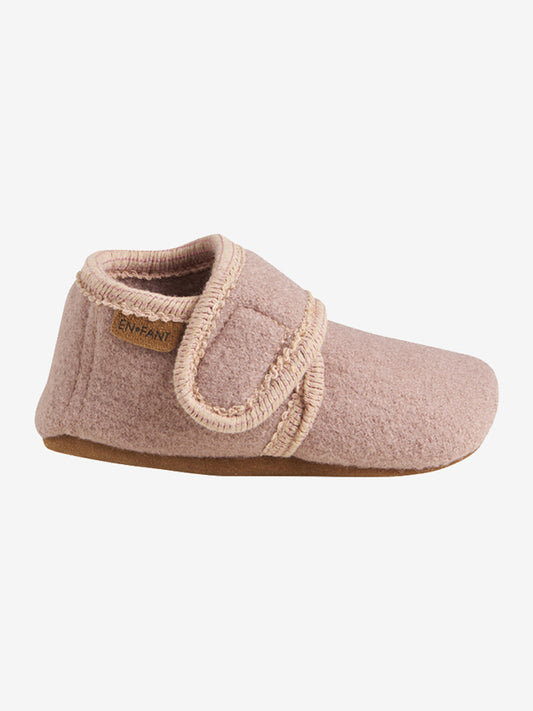 En Fant  Baby Wool slippers - Bark
