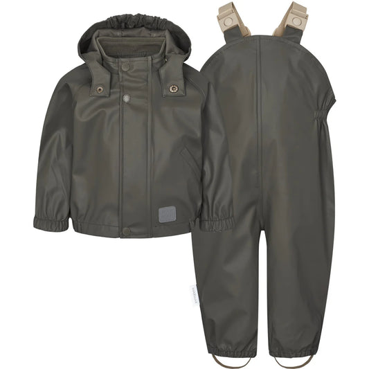 MarMar Copenhagen Oddy Regn Set - Olive Leaf
