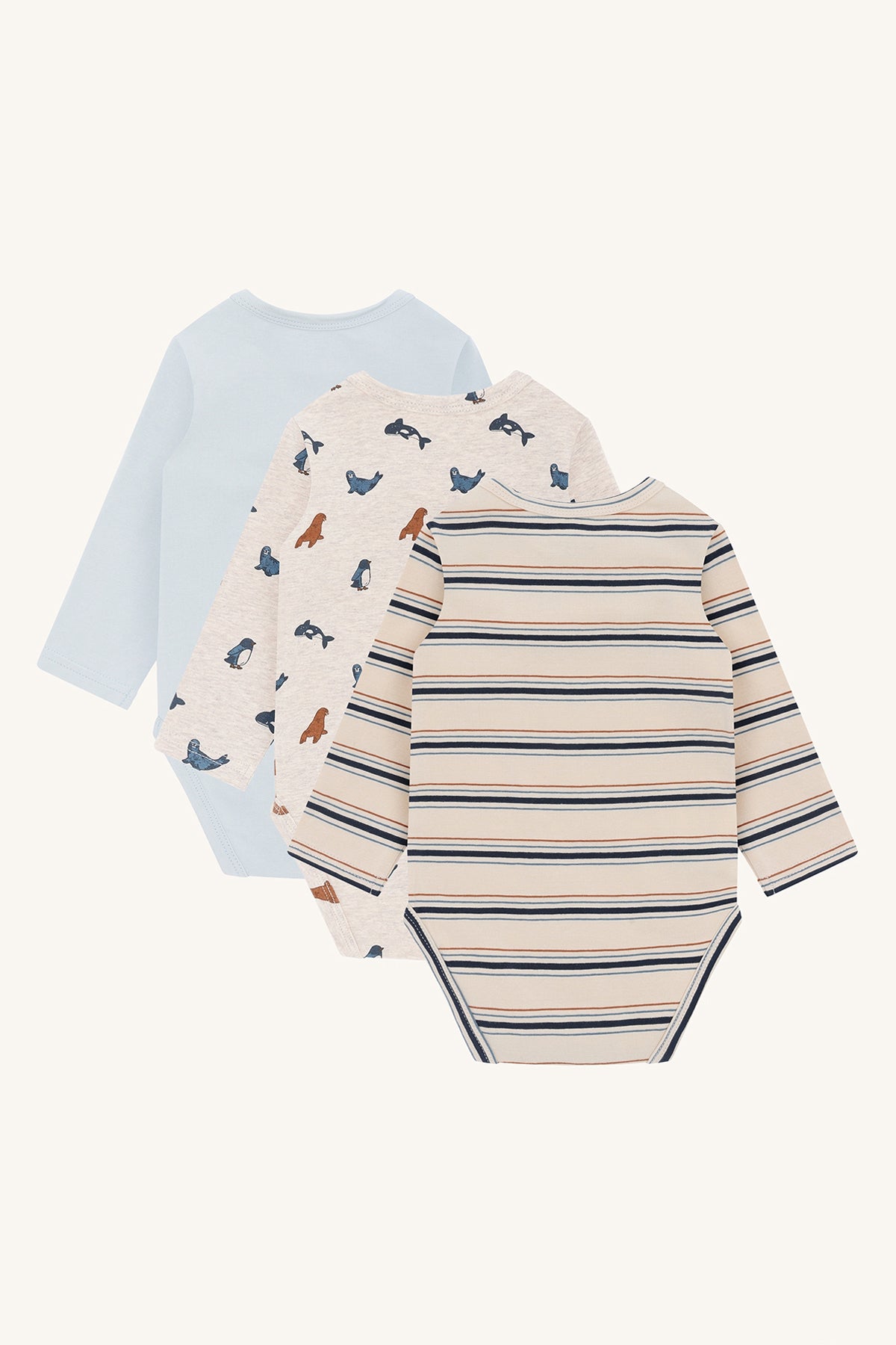 Hust & Claire HCBertram Skater 3-pack Body - Light Blue