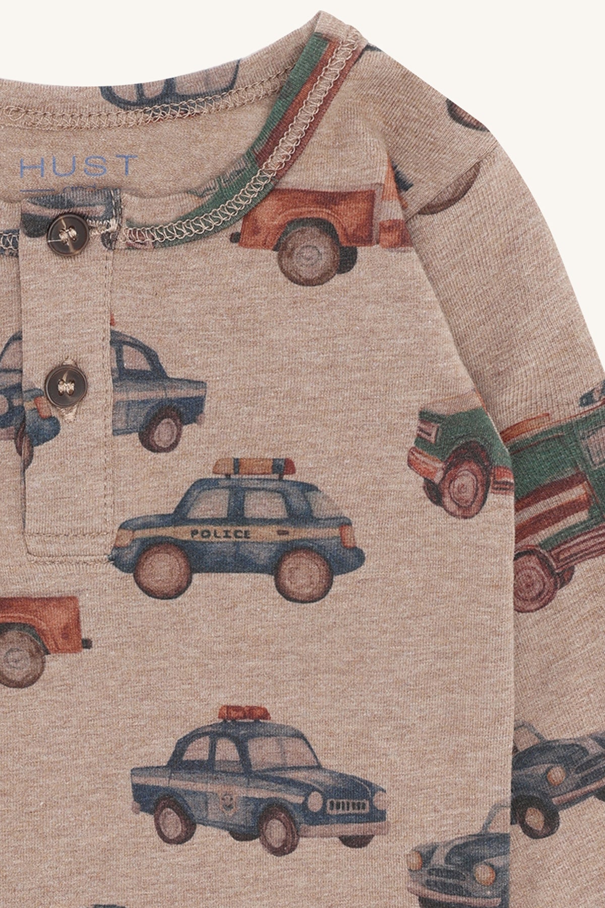 Hust & Claire HCBilly Placket Policecar Body - Biscuit