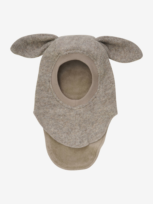 HUTTELiHUT Balaclava Ears Wool - Camel Melange