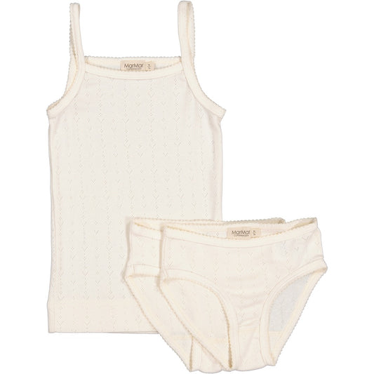MarMar Copenhagen Underwear Set- Flour White