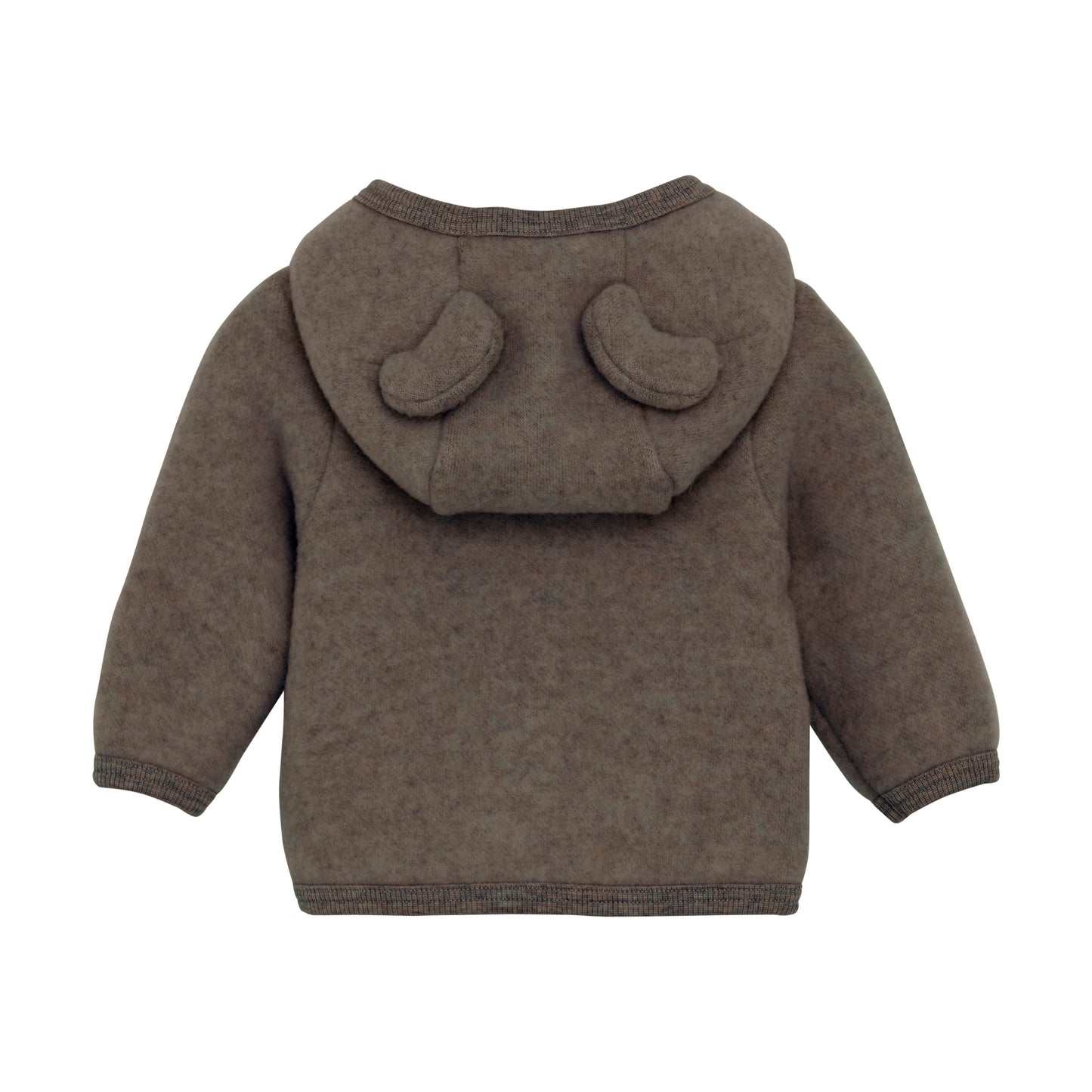 HUTELiHUT Jacket Ears Wool Fleece - Brown Melange
