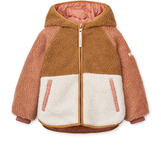 Liewood Jackson Reversible Jacket - Tuscany rose mix