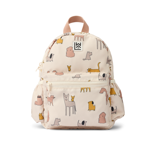 Liewood Andreas Backpack - Cats and Dogs / Sandy