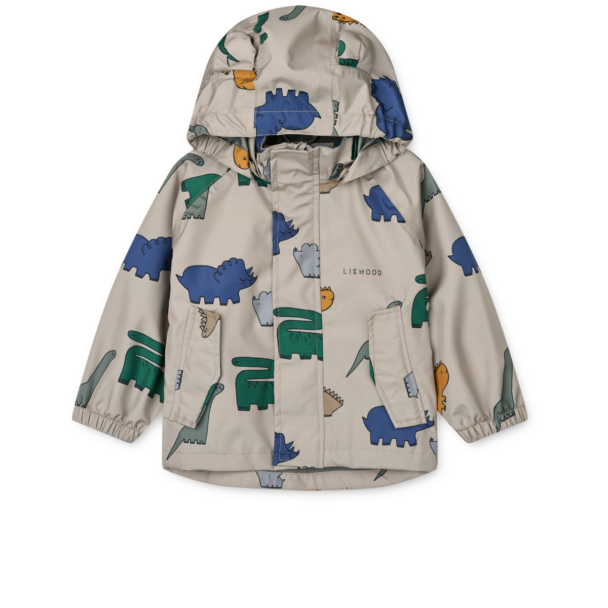 Liewood Manu Rainwear Set - Dinosaurs / Mist