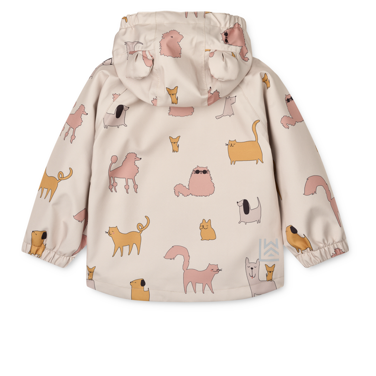 Liewood Manu Rainwear Set - Cats and Dogs / Sandy