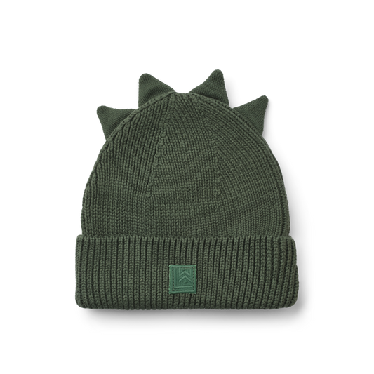 Liewood Gina Dino Beanie - Hunter Green