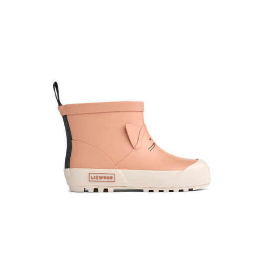 Liewood Jesse Cat Thermo Rainboot - Tuscany rose