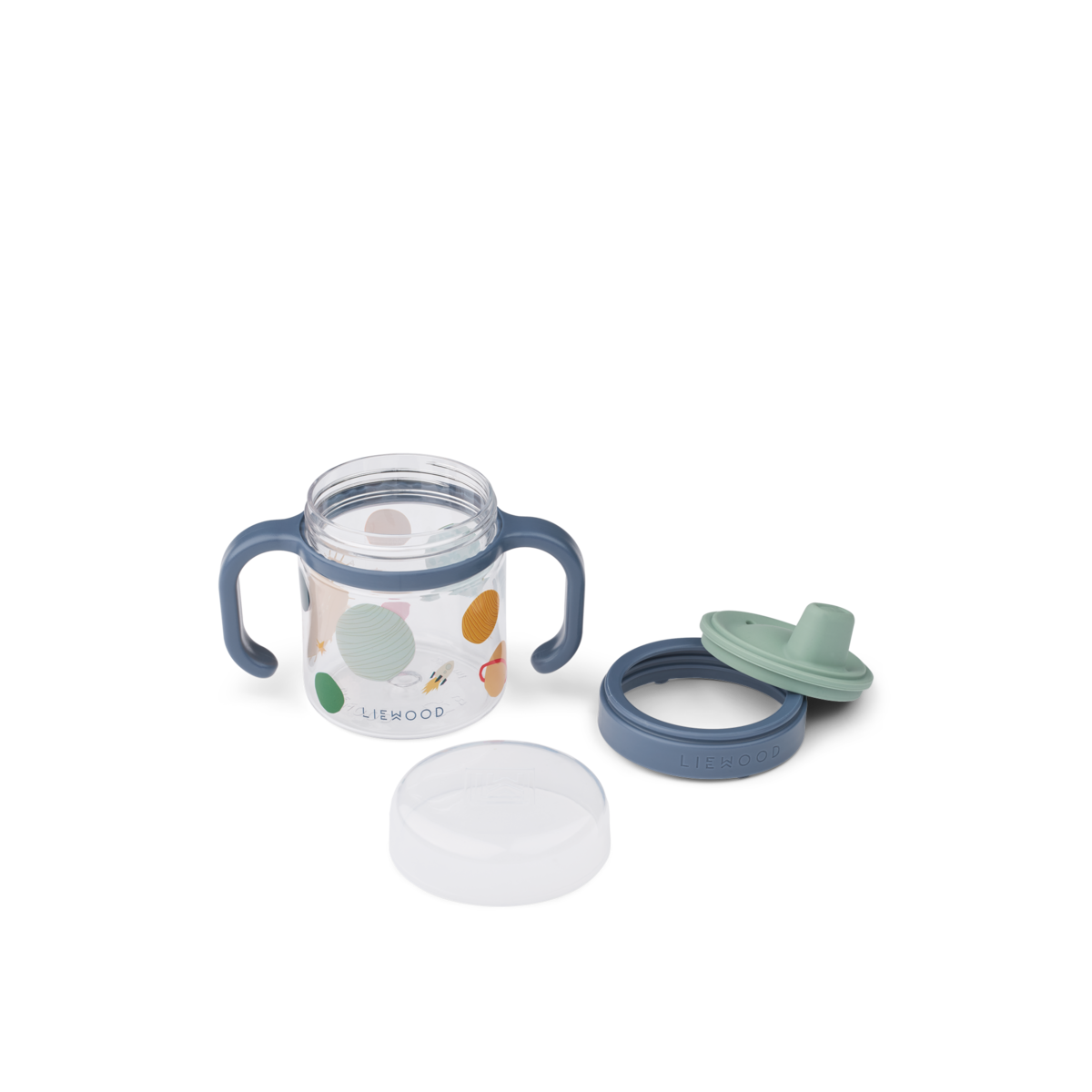 Liewood Kylo Tritan Sippy Cup 280ml - Universe / Classic navy