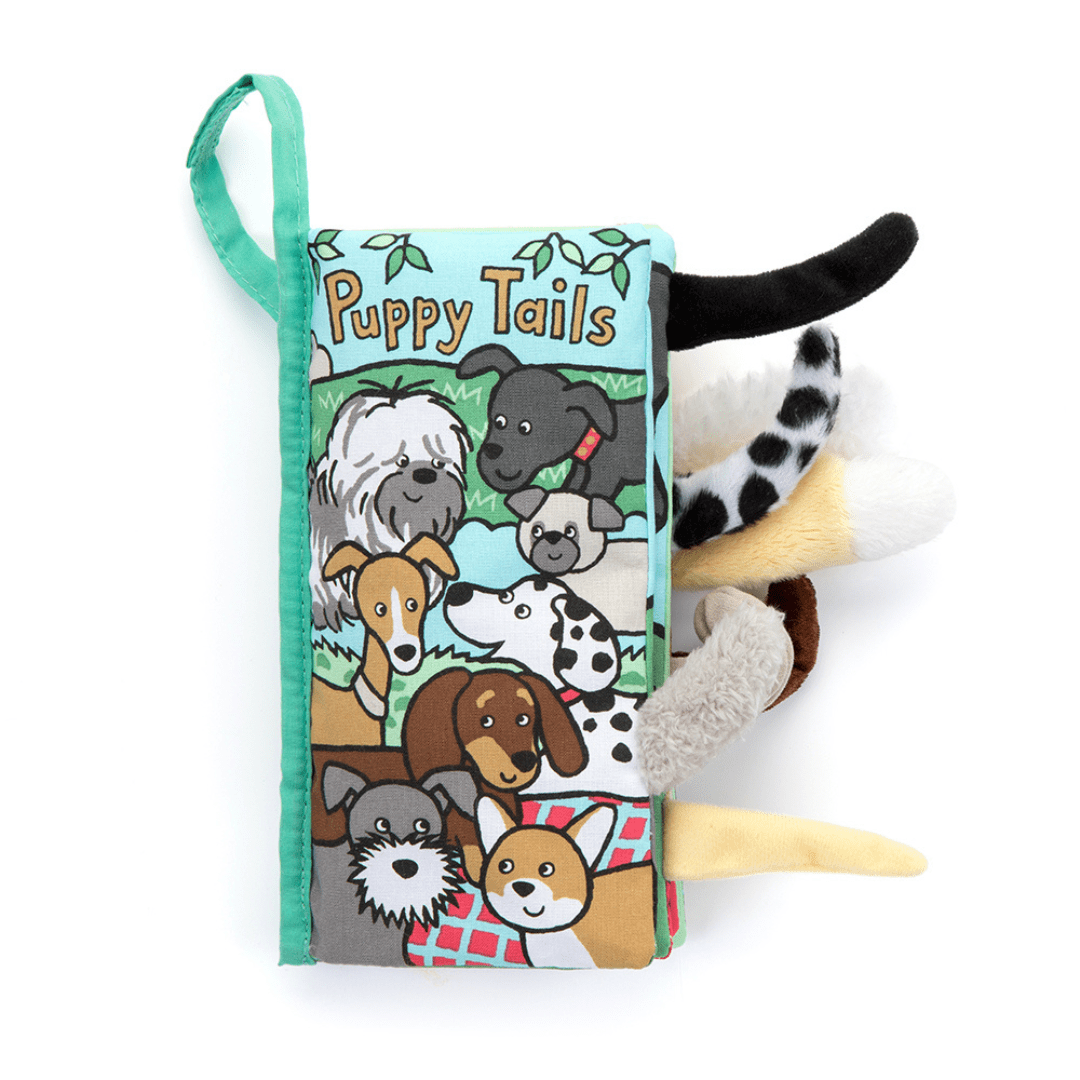 Jellycat Puddle Book - Puppy Tails