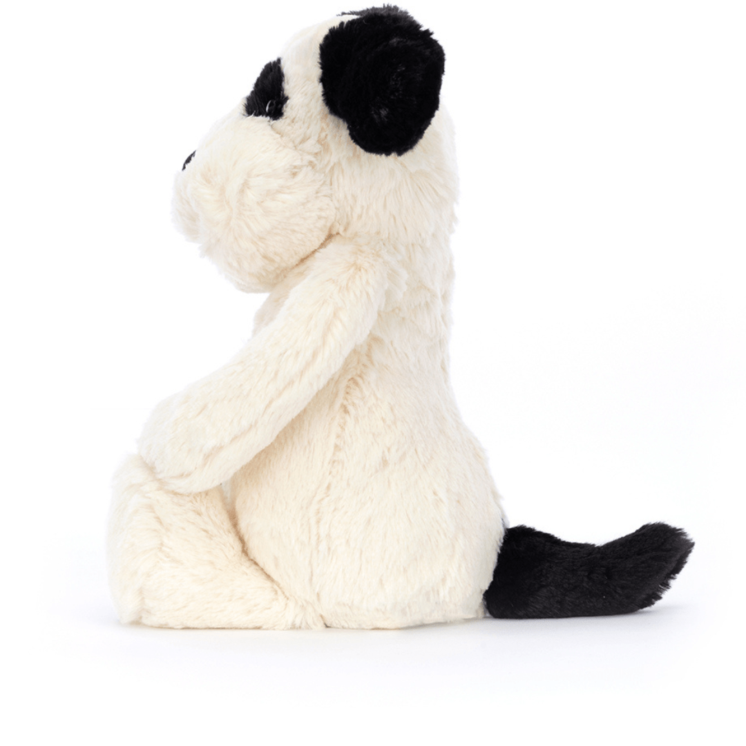 Jellycat Stuffed Animal - Bashful Black &amp; Cream Puppy Medium