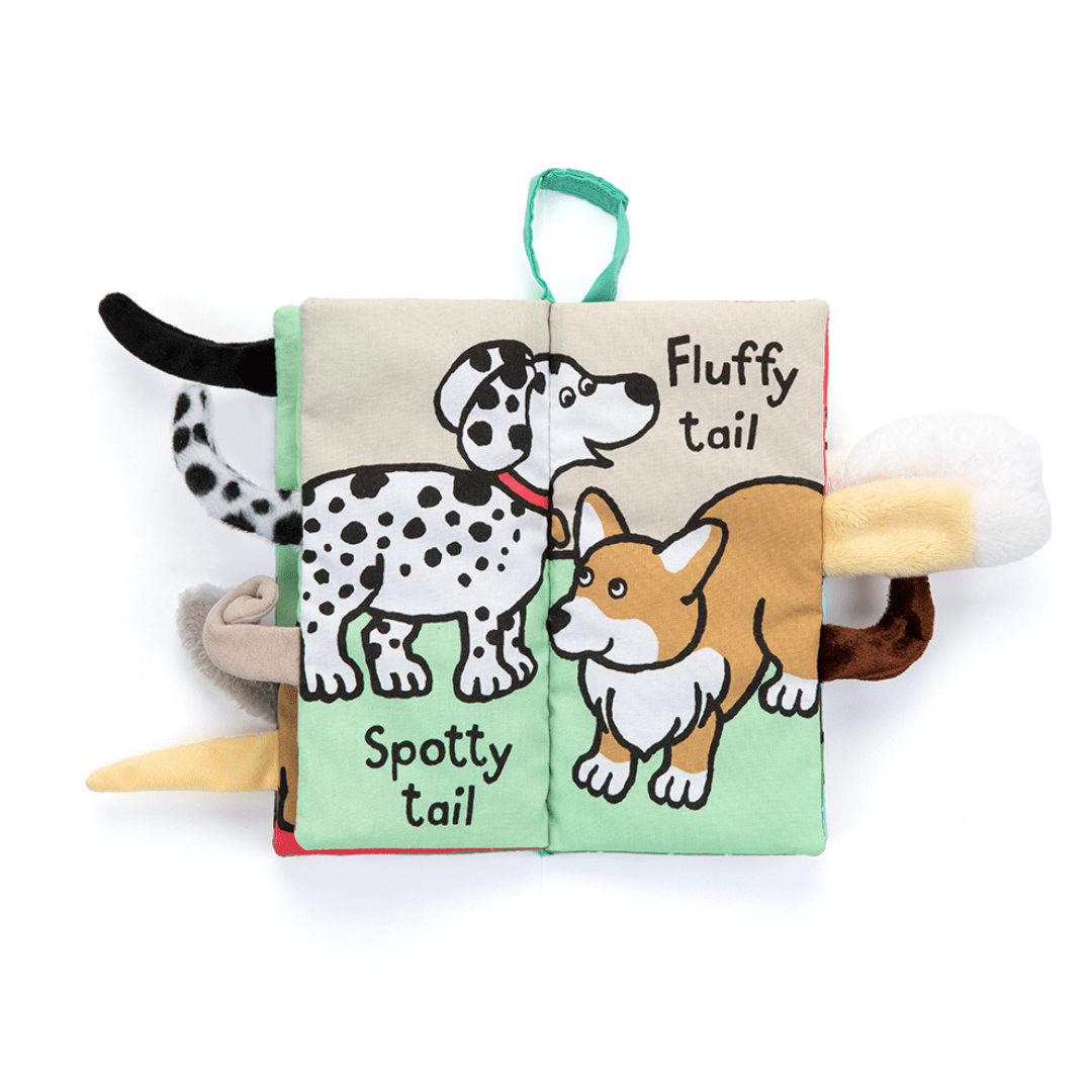 Jellycat Puddle Book - Puppy Tails