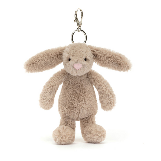 Jellycat - Bashful Beige Bunny Nyckelring