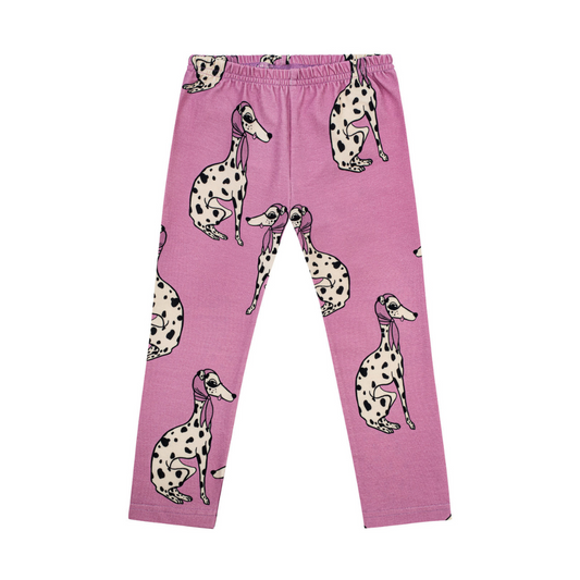 Dear Sophie - Dalmatian Pink Leggings